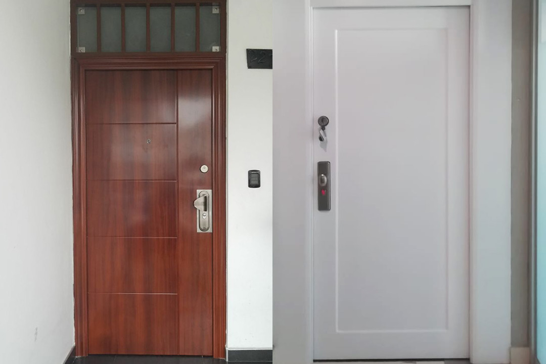 catálogo de puertas de madera modernas