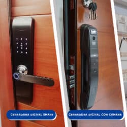 cerraduras eléctricas para puertas de acero